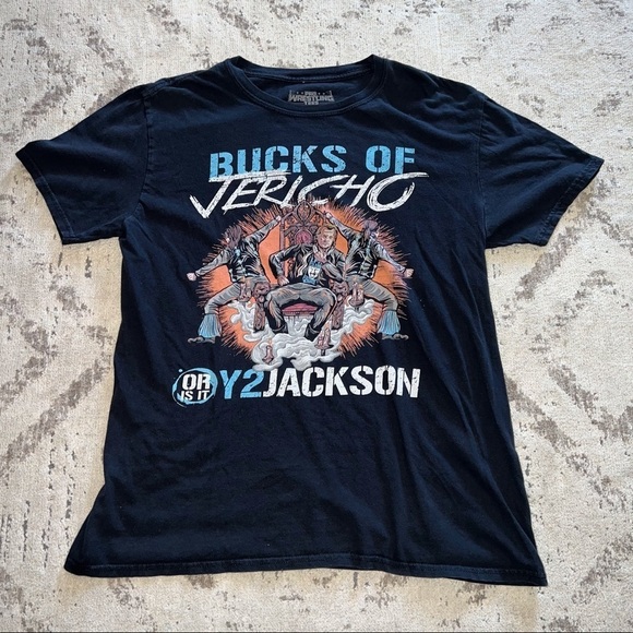 pro wrestling Other - Bucks of Jericho or Y2 Jackson Pro Wrestling T Shirt Large